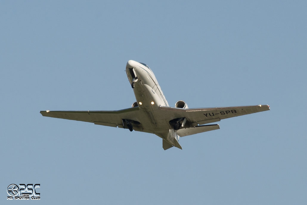 YU-SPB Ce560XLS 560-5807 Prince Aviation @ Aeroporto di Bolzano © Piti Spotter Club