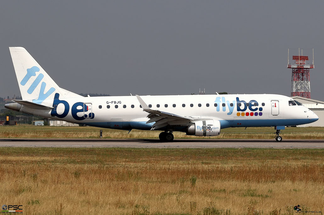 G-FBJG ERJ175STD 17000344 Flybe - British European  @ Aeroporto di Verona 08.07.2017  © Piti Spotter Club Verona