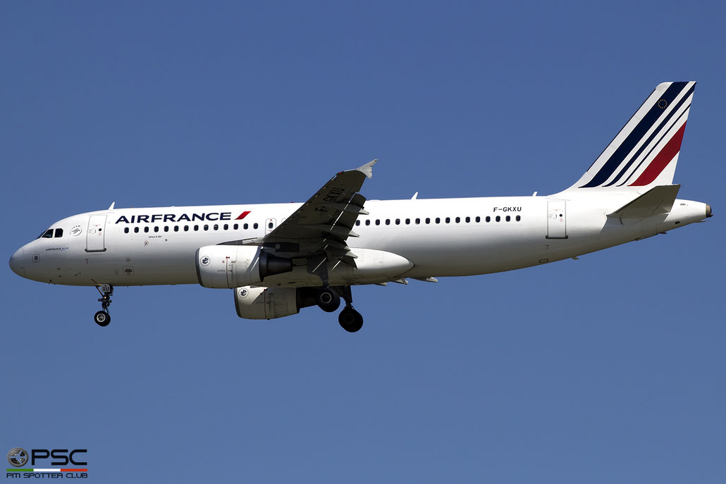 F-GKXU A320-214 4063 Air France @ Venezia Airport 06.2017 © Piti Spotter Club Verona