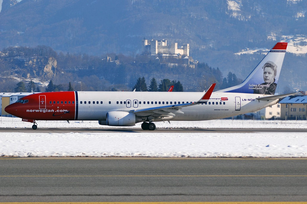 LN-NOH B737-86N 36814/3015 Norwegian @ Salzburg Airport 2011 © Piti Spotter Club Verona