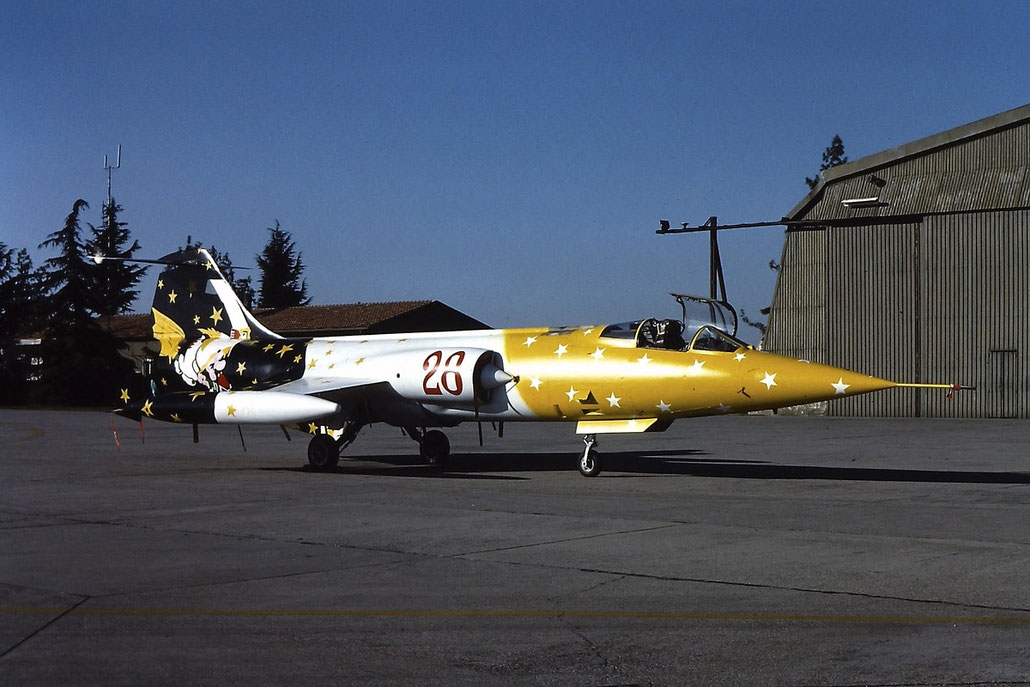 MM6579  28  F-104G  6579 @ Aeroporto di Verona © Piti Spotter Club Verona 