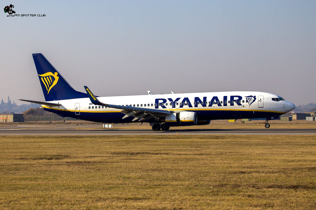 9H-QER B737-8AS 33582/1811 Malta Air (Ryanair) @ Aeroporto di Verona 02 2024 © Piti Spotter Club Verona