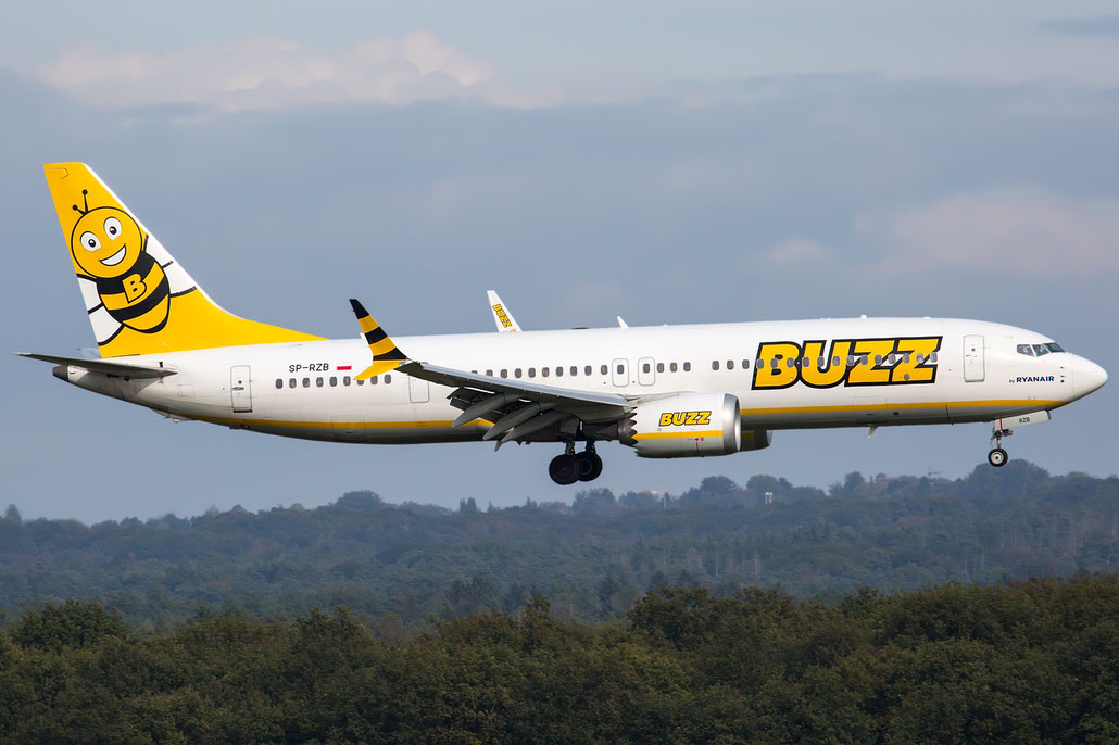 SP-RZB B737-8-200 62313/7868 Buzz (Ryanair) @ Colonia-Bonn 11 2023 © Piti Spotter Club Verona