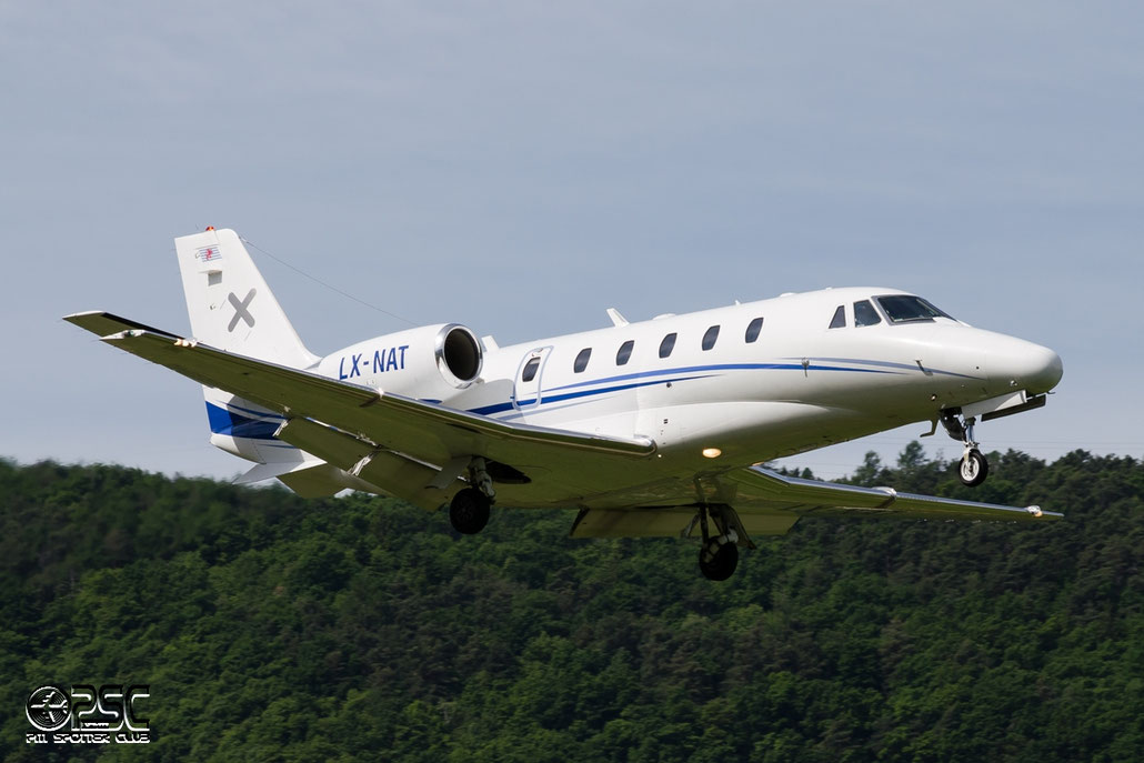 LX-NAT Ce560XLS 560-5564 Luxaviation SA @ Aeroporto di Bolzano © Piti Spotter Club Verona