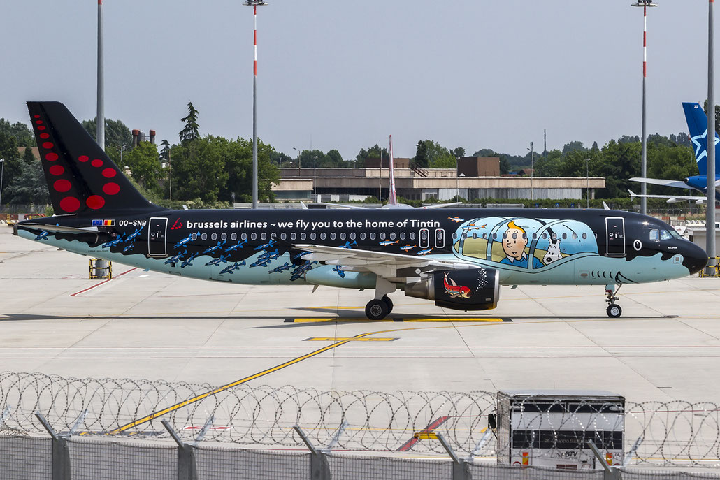 OO-SNB A320-214 1493 Brussels Airlines @ Venice Airport 30.05.2015 © Piti Spotter Club Verona