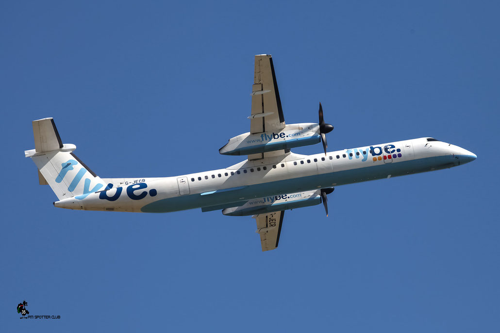 G-JECR DHC-8-402 4139 Flybe - British European @ Aeroporto di Verona - 16/07/2016 © Piti Spotter Club Verona