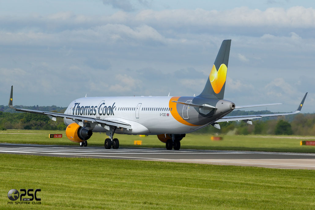 G-TCDE A321-211 6056 Thomas Cook Airlines @ Manchester Airport 13.05.2014 © Piti Spotter Club Verona