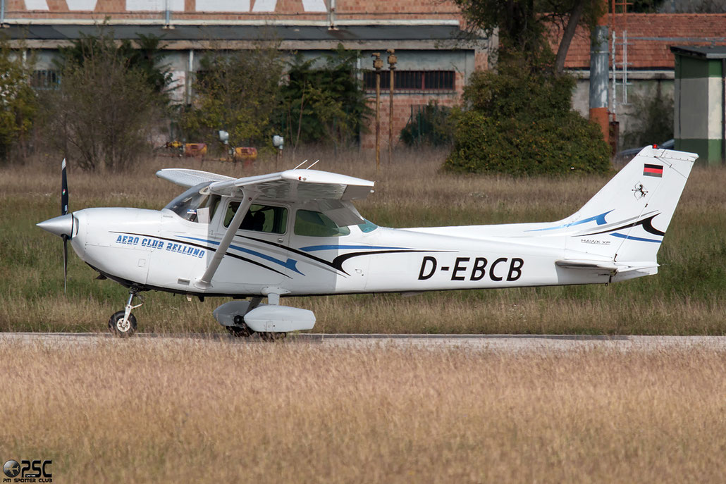 D-EBCB Cessna R172K Hawk XP C172 R1722399 @ Aeroporto Verona Boscomantico © Piti Spotter Club Verona