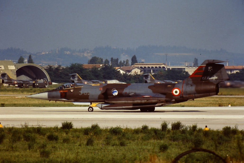 Gli F-104 del Terzo Stormo: 3-02 -  @ Aeroporto di Verona   © Piti Spotter Club Verona