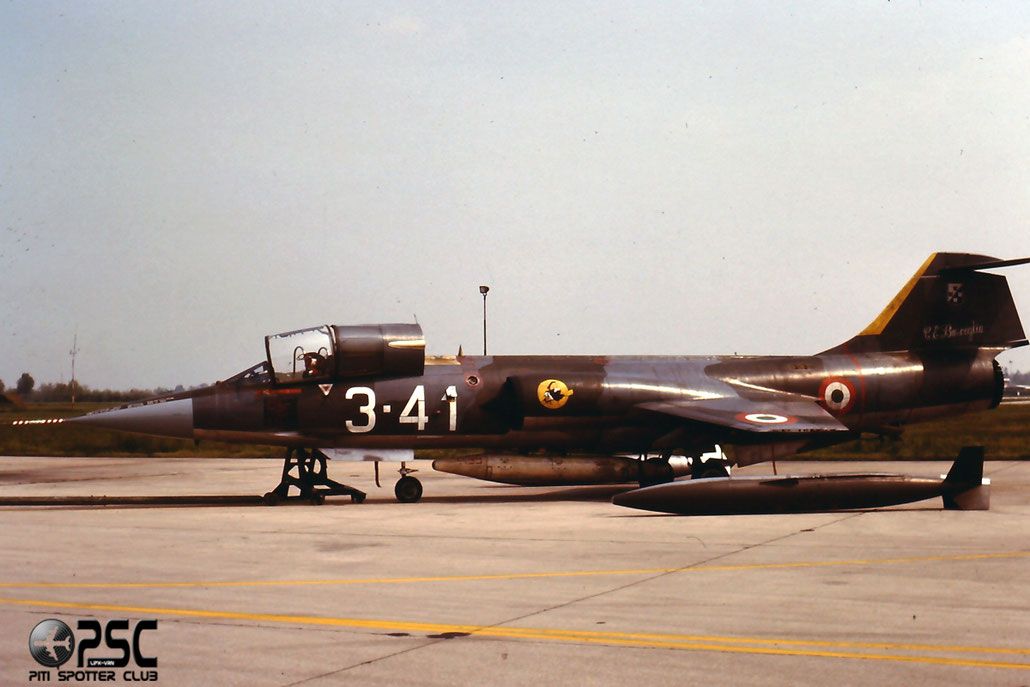 Gli F-104 del Terzo Stormo: 3-41 -  @ Aeroporto di Verona   © Piti Spotter Club Verona