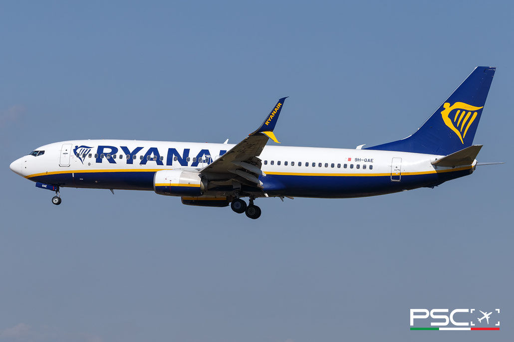 9H-QAE Boeing 737-800 44812 6763 cfm56-7B  Malta Air 2018 @ Barcellona BCN 09 2025 © Piti Spotter Club Verona
