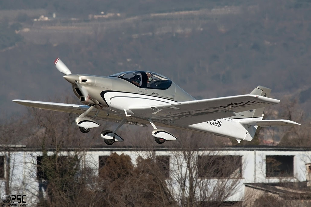 I-C028 - Tecnam Astore - @ Aeroporto Verona Boscomantico © Piti Spotter Club Verona