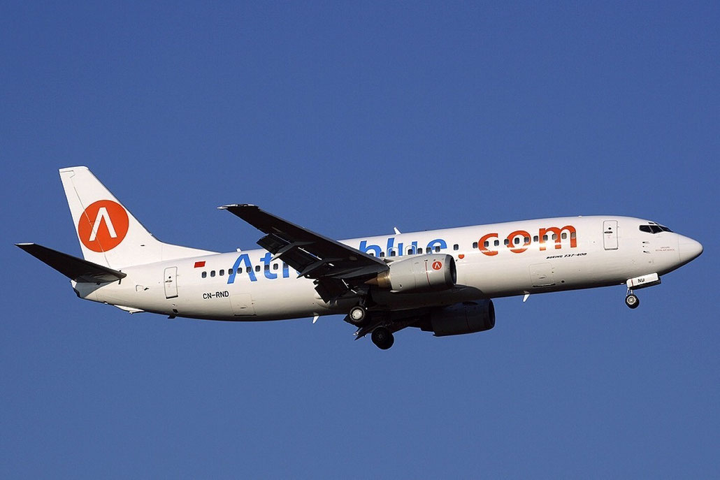 CN-RND B737-4B6 26530/2588 Atlas Blue