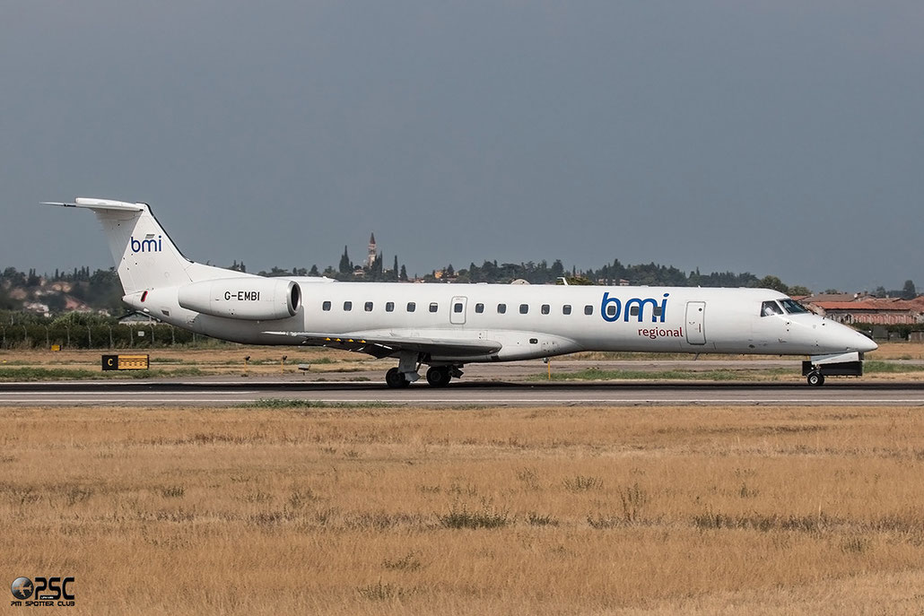 G-EMBI ERJ145EU 145126 BMI Regional @ Aeroporto di Verona © Piti Spotter Club Verona