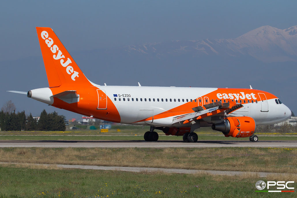 G-EZDO A319-111 3634 EasyJet Airline @ Aeroporto di Verona © Piti Spotter Club Verona