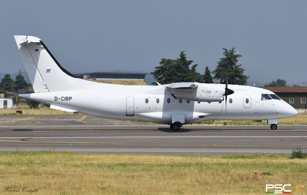 D-CIRP  Do328-110  3006  MHS Aviation  @ Aeroporto di Verona  07 2022 © Piti Spotter Club Verona