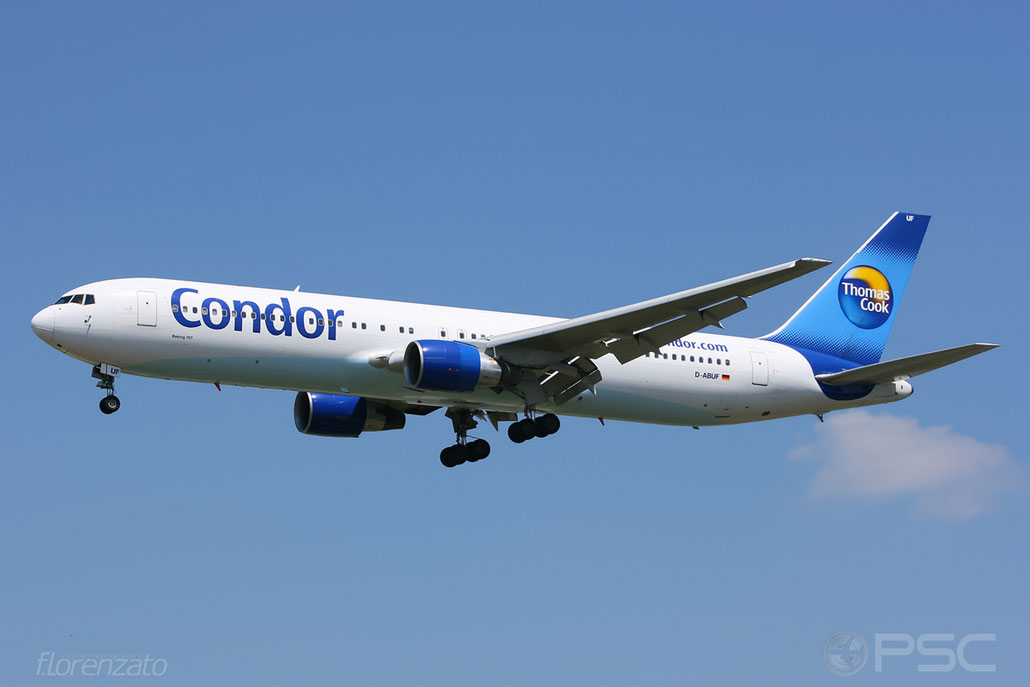 D-ABUF B767-330ER 26985/537 Condor Flugdienst @ Frankfurt Airport 2009  © Piti Spotter Club Verona