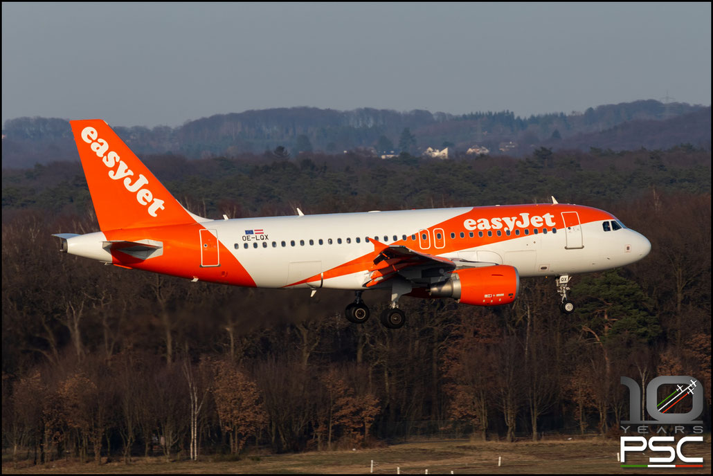 OE-LQX  A319-111  3634  easyJet Europe  @ Colonia - Koeln Airport © 02 2022 Piti Spotter Club Verona