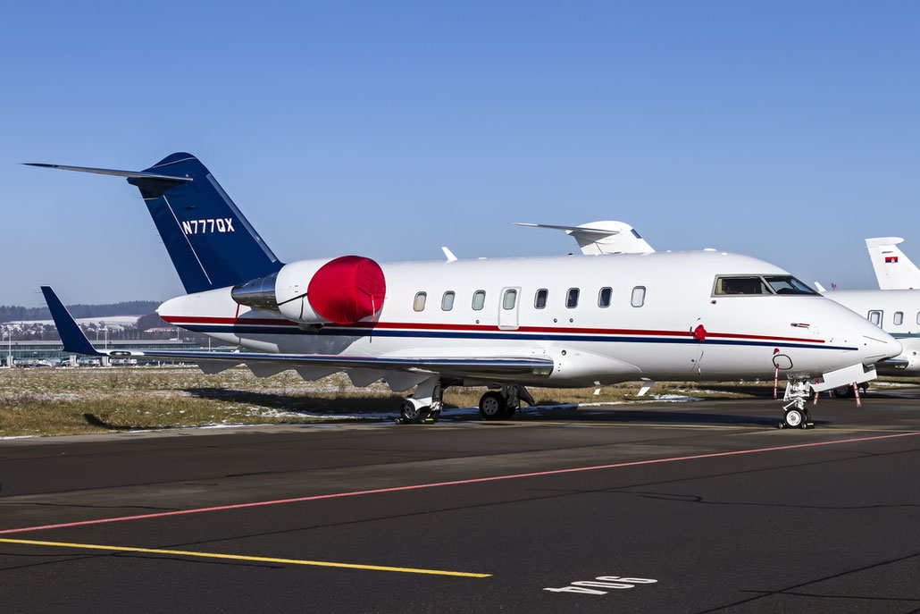 N777QX CL-605 5761 Flexjet @ Zurich Airport 21.01.2016 © Piti Spotter Club Verona