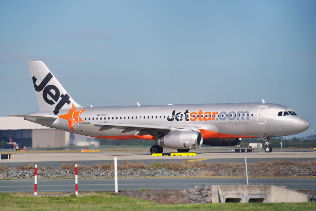 VH-VGP Airbus A320-232 4343  V2527-A5  Jetstar Airways 2010 @ Brisbane BNE 08 2025 © Piti Spotter Club Verona