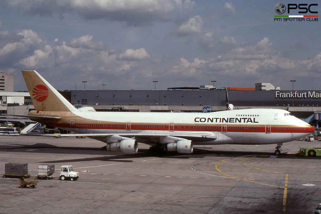 N607PE B747-238B 20011/162 Continental Airlines © 2018 courtesy of Marco Ceschi - Piti Spotter Club Verona