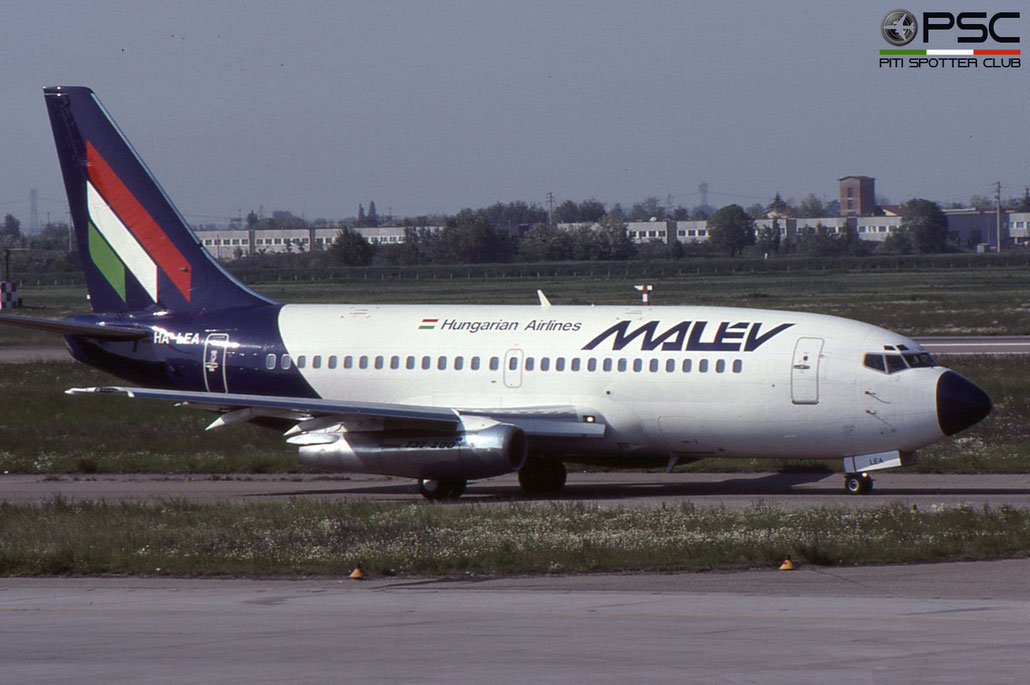 HA-LEA B737-2Q8 21735/582 Malév Hungarian Airlines-Magyar Légiközlekedési Vallalat © 2018 courtesy of Marco Ceschi - Piti Spotter Club Verona