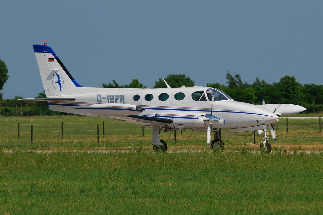 D-IBPW Cessna 340A C340 340A0924 L2P 3E1B88 Champagner Air @ Aeroporto di Verona © Piti Spotter Club Verona