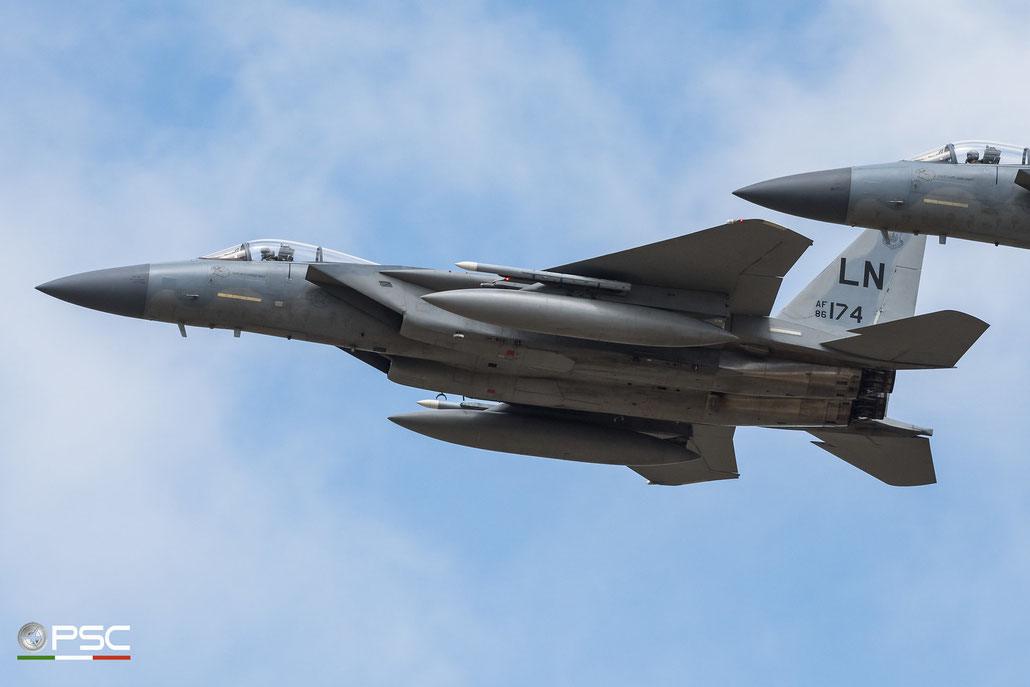 86-0174  LN  F-15C-42-MC  1024/C402  493rd FS © Piti Spotter Club Verona 