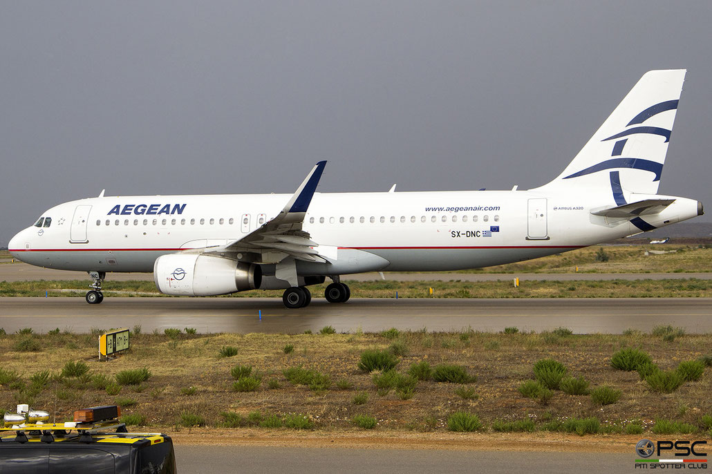 SX-DNC  A320-232  6961  Aegean Airlines  @ Athens 2019 © Piti Spotter Club Verona 
