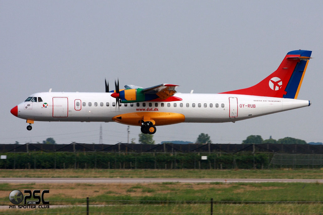 OY-RUB ATR72-202 301 Danish Air Transport