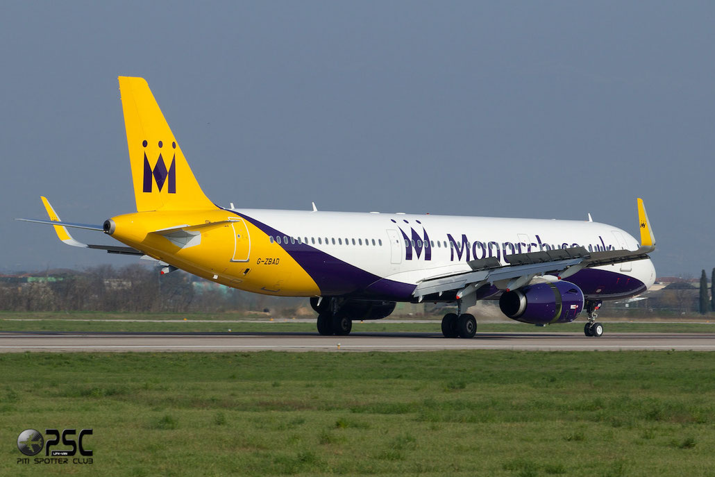 G-ZBAD A321-231 5582 Monarch Airlines