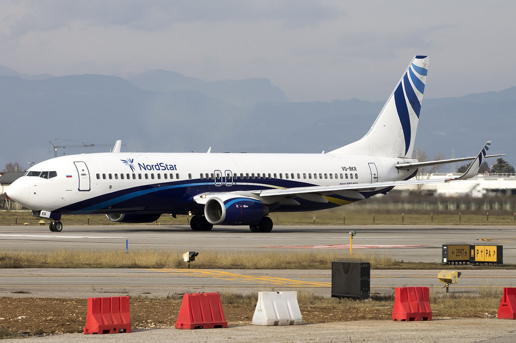 VQ-BKR B737-8AS 33559/1443 NordStar Airlines @ Aeroporto di Verona © Piti Spotter Club Verona