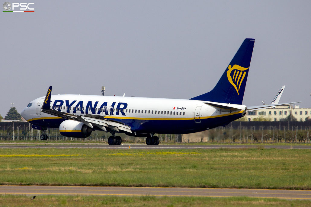 9H-QDY B737-800 44781/6341 Malta Air (Ryanair) @ Aeroporto di Verona 04.2023  © Piti Spotter Club Verona