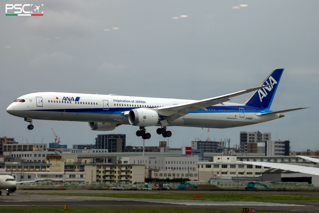 JA982A Boeing 787-10 66996 1184 GE nx-1B  ANA All Nippon Airways 2024 @ Fukuoka 06.2024 © Piti Spotter Club Verona