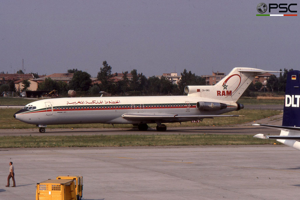 CN-RMO B727-2B6 21297/1236 Royal Air Maroc © 2018 courtesy of Marco Ceschi - Piti Spotter Club Verona