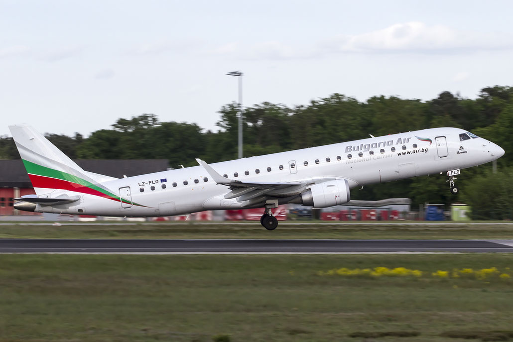 LZ-PLO ERJ190STD 19000584 Bulgaria Air @ Frankfurt Airport 08.05.2015 © Piti Spotter Club Verona