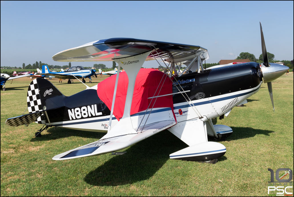 N88NL : Pitts S-2B Special · Serial #: 5147 - @ Bagnolo (PD) ©  2022 Piti Spotter Club Verona