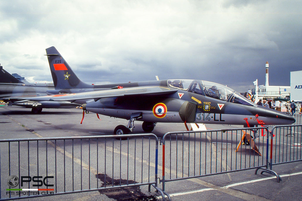 E25  8-TJ (314-LL)  Alpha Jet E   EE03.008© Piti Spotter Club Verona 