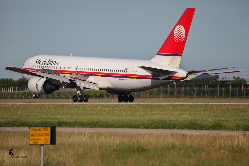 I-AIGH  B767-23BER  23973/208  Meridiana @ Aeroporto di Verona © Piti Spotter Club Verona 