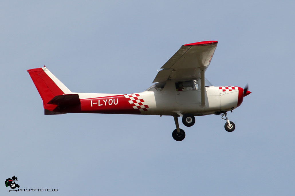 I-LYOU Cessna FRA150L Aeroclub di Brescia - @ Aeroporto di Verona 09.2020  © Piti Spotter Club Verona
