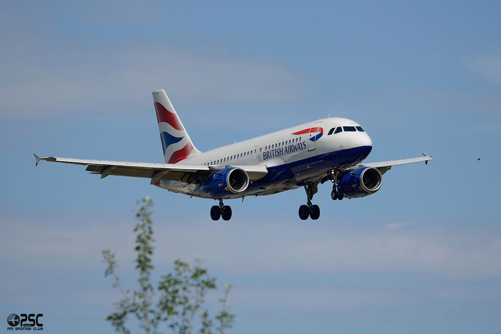 G-EUPK A319-131 1236 British Airways @ Bologna Airport 04.05.2014 © Piti Spotter Club Verona
