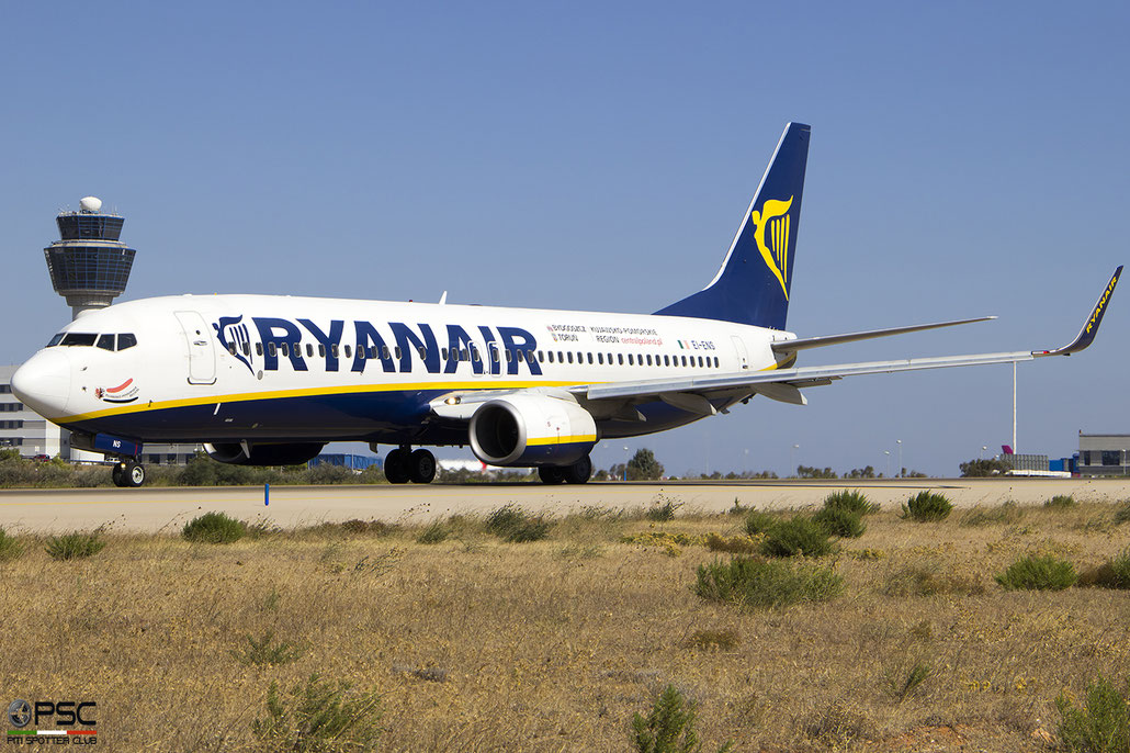 EI-ENS Boeing 737-8AS 40307 3641 cfm56-7B26  Ryanair 2011 @ Atene 09 2019 © Piti Spotter Club Verona 