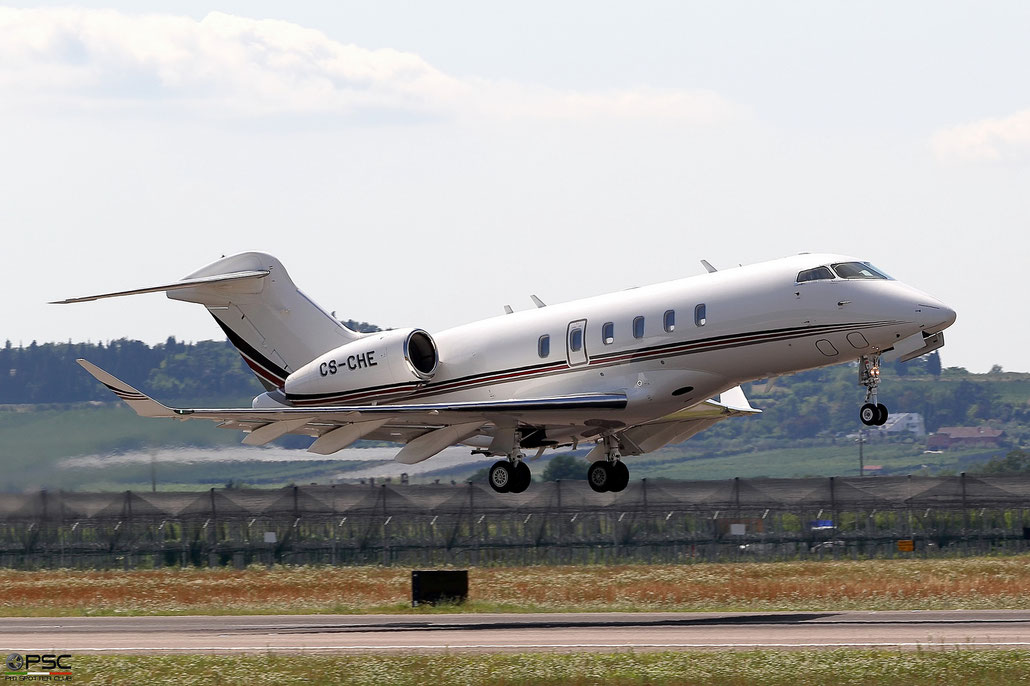 CS-CHE CL-350 20623 NetJets Europe @ Aeroporto di Verona 14.07.2017  © Piti Spotter Club Verona