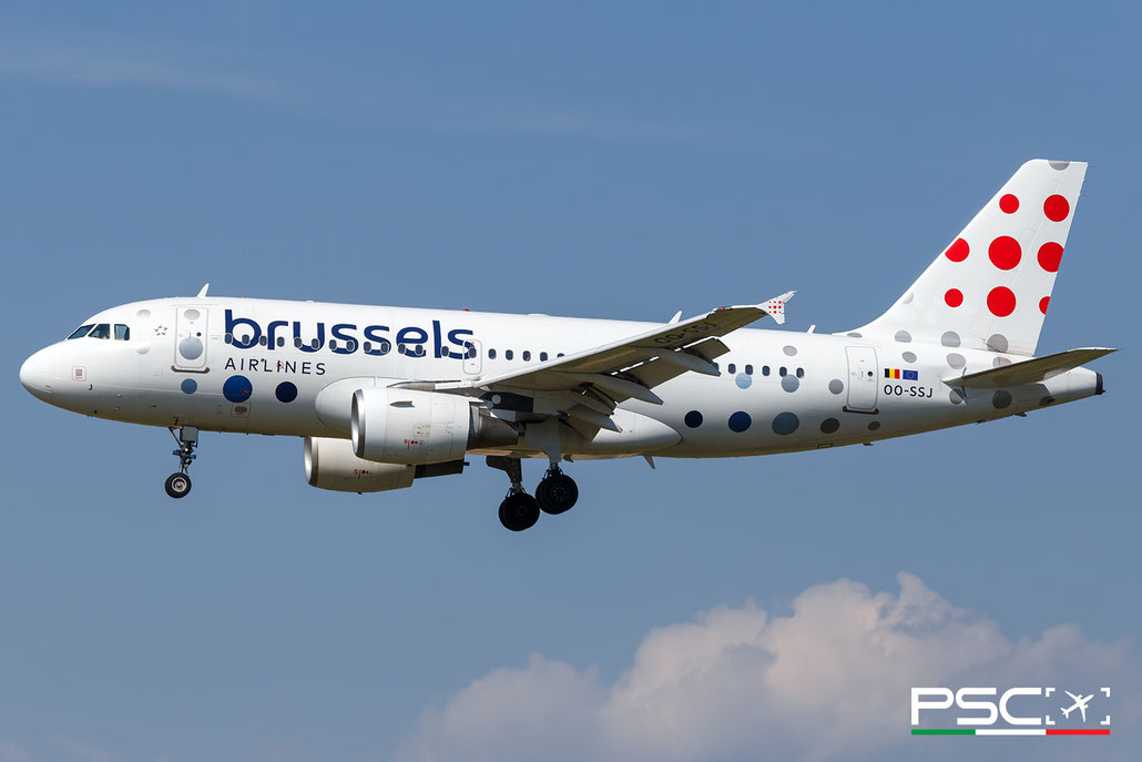 OO-SSJ Airbus A319-111 1759  cfm56-5B5/P  Brussels Airlines (ORIX Aviation) 2002 @ Barcellona BCN 09 2025 © Piti Spotter Club Verona