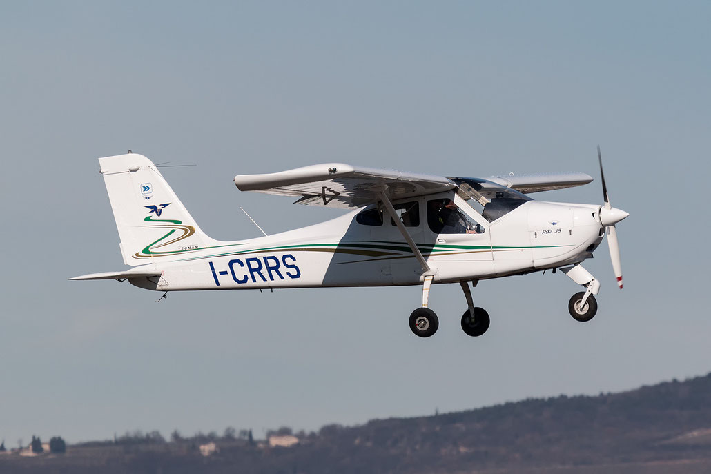 I-CRRS -   Tecnam P92 Echo, JS & Super @ Aeroporto Verona Boscomantico © Piti Spotter Club Verona