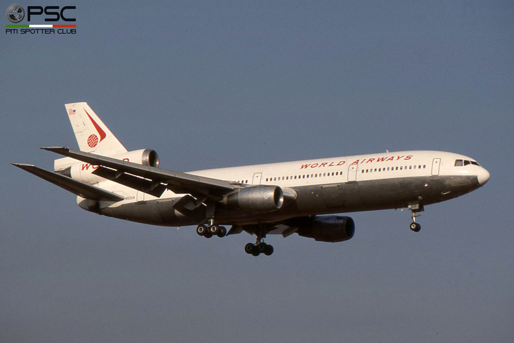 N102UA DC-10-10 46905/47 World Airways © 2018 courtesy of Marco Ceschi - Piti Spotter Club Verona