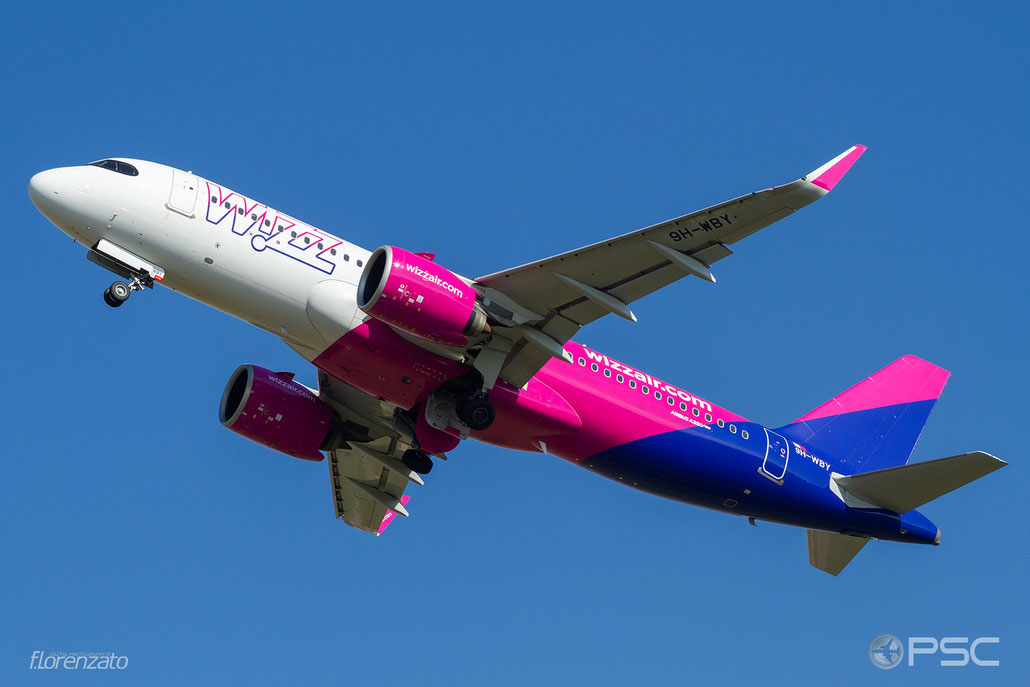 9H-WBY A320-271N 10092 Wizz Air Malta @ Aeroporto di Verona 03.2023  © Piti Spotter Club Verona
