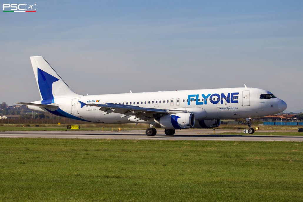 YR-FIA Airbus A320-232 3524  V2527-A5  FlyOne Romania 2008  @ Verona Villafranca 11 2025 © Piti Spotter Club Verona