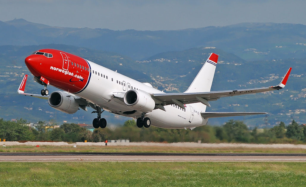 EI-FJO B737-8JP 42076/5912 Norwegian @ Aeroporto di Verona 26.09.2018  © Piti Spotter Club Verona