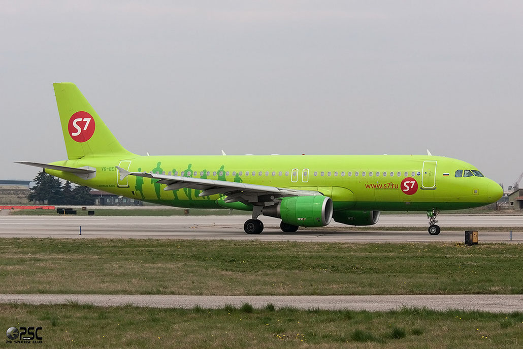 VQ-BET A320-214 4150 S7 Airlines @ Aeroporto di Verona © Piti Spotter Club Verona